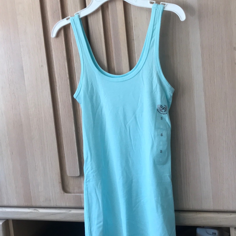 Blue pastel tank top